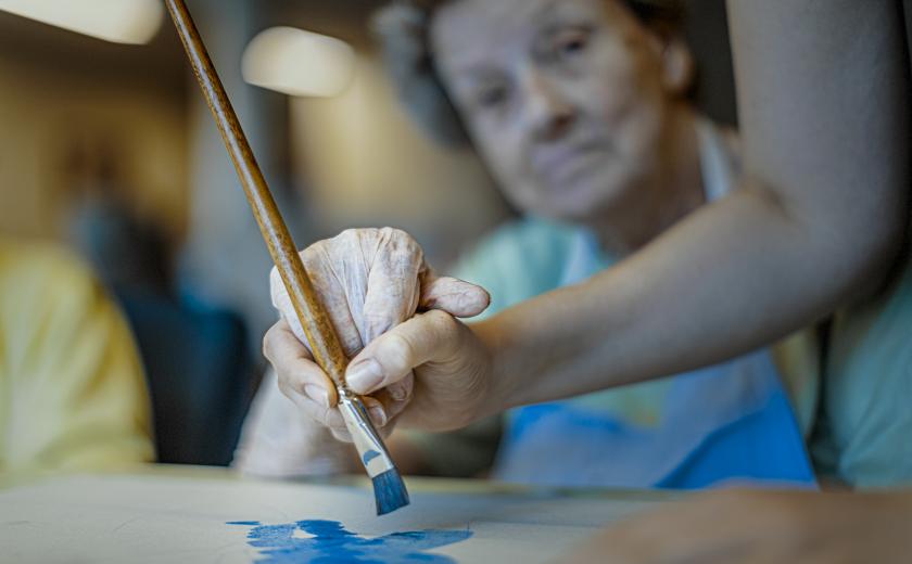 Kunst en dementie - © Leo De Bock