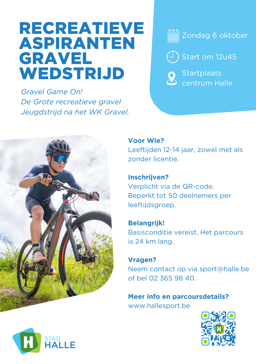 Recreatieve Aspiranten Gravelwedstrijd