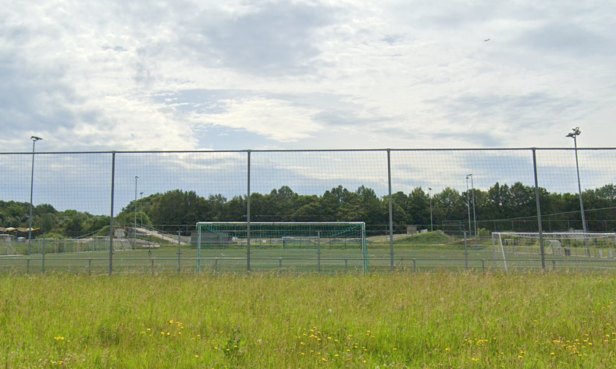 voetbalveld Kruisveld