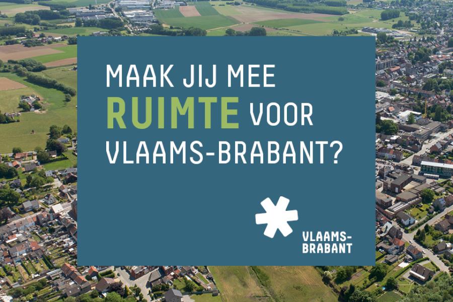 affiche Ruimte Vlaams-Brabant