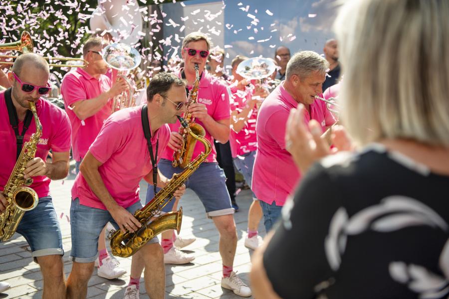 Orkest op Dweilfestival