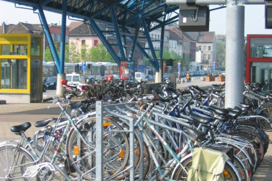 Fietsenstalling station