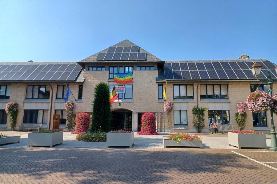 Zonnepanelen stadhuis