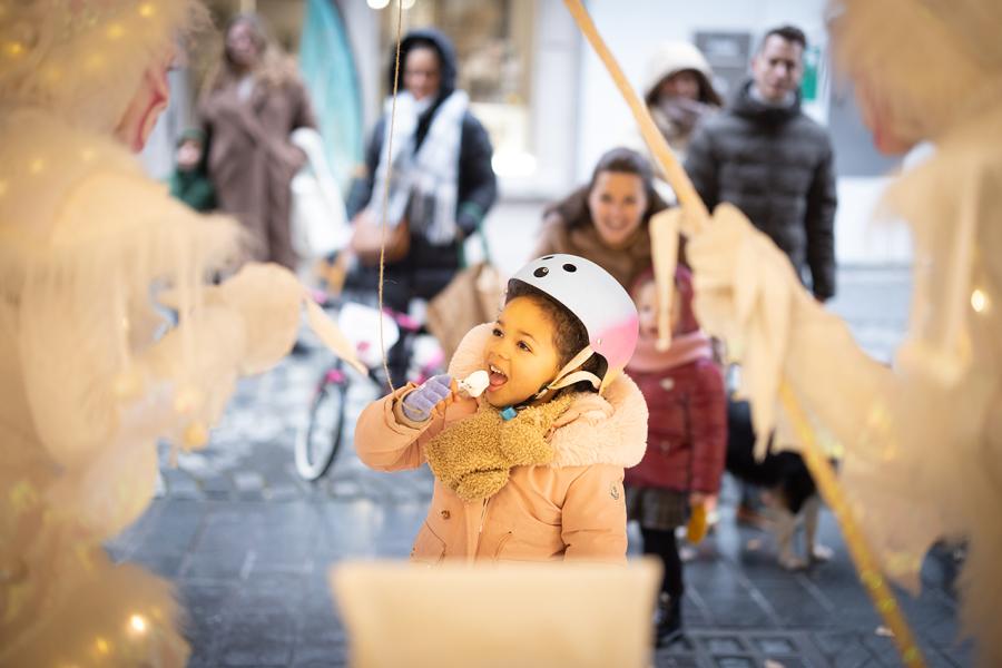 Eindejaarsshoppen in Halle (c) Layla Aerts