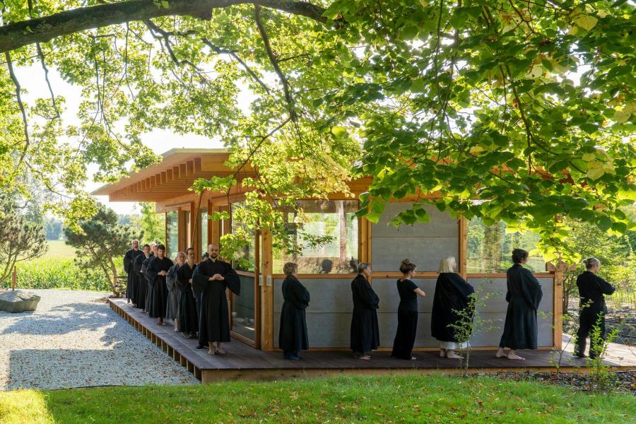 Meditatie Retraite in de traditie van het zenboeddhisme © Annemie Van Attenhoven