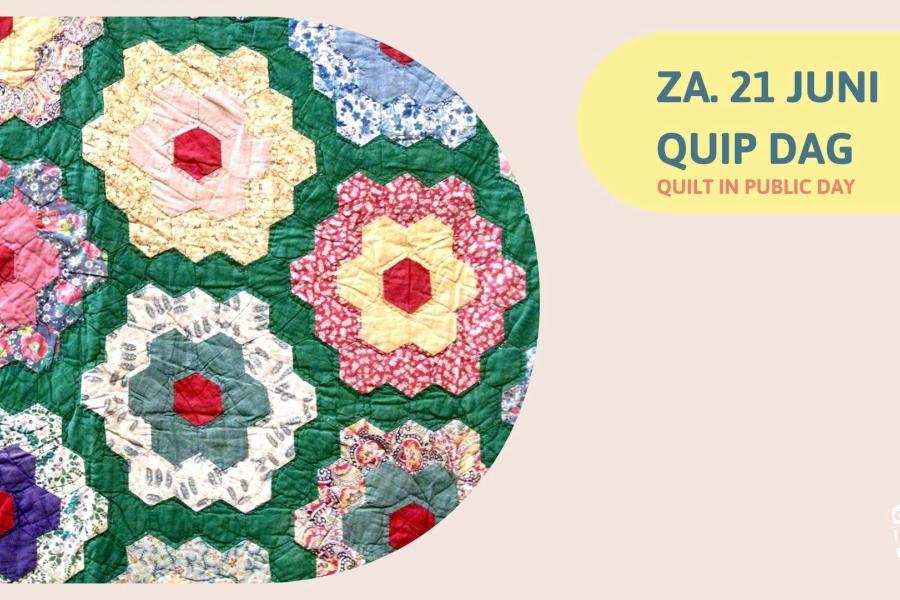 QUIP-dag in de bib © quilt-dag