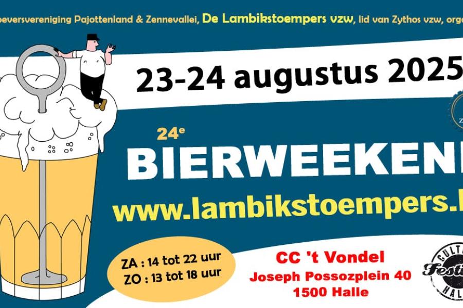 Lambikstoempers BIERWEEKEND 2025 © De Lambikstoempers vzw