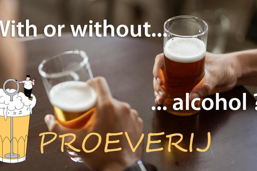 Bierproeverij ‘With or without alcohol?’ © De Lambikstoempers vzw