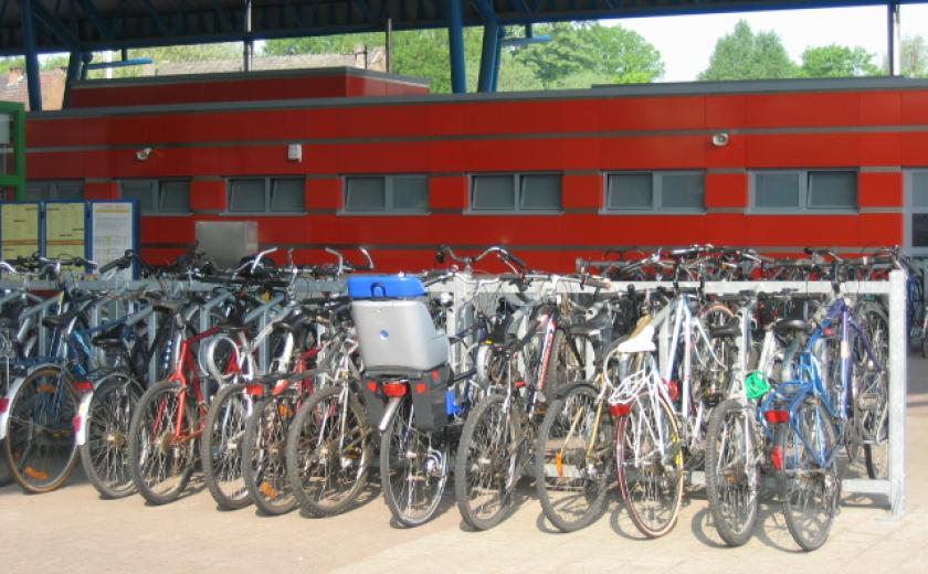 fietsenstalling  station