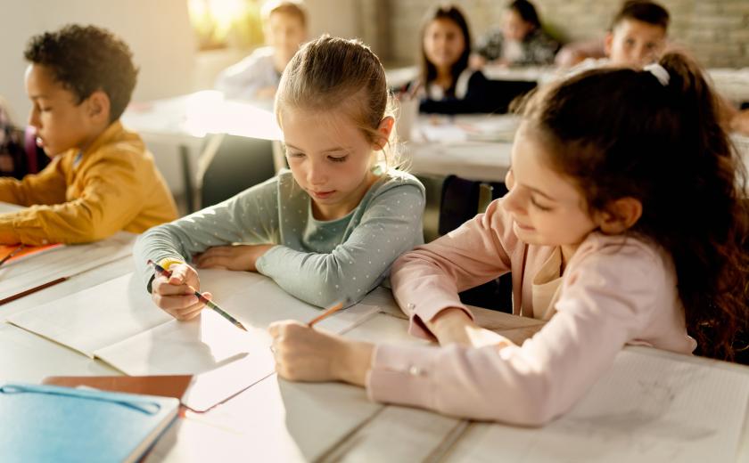 kinderen in de klas