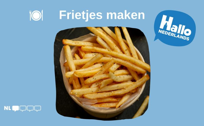 Hallo Nederlands - Frietjes maken (18+) © dienst Gelijke Kansen Stad Halle Hallo Nederlands - Frietjes maken (18+) © dienst Gelijke Kansen Stad Halle