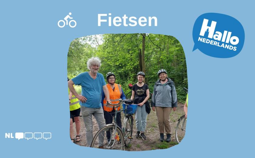 Hallo Nederlands - Fietsen © dienst Gelijke Kansen Stad Halle