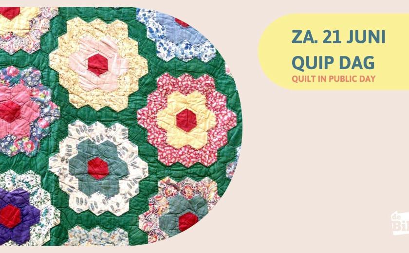 QUIP-dag in de bib © quilt-dag