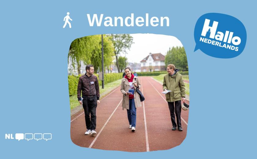 Hallo Nederlands - Wandelen +18 © dienst Gelijke Kansen Stad Halle